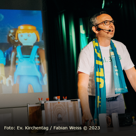 Die Bibel to go live - mit Playmobil-Figuren