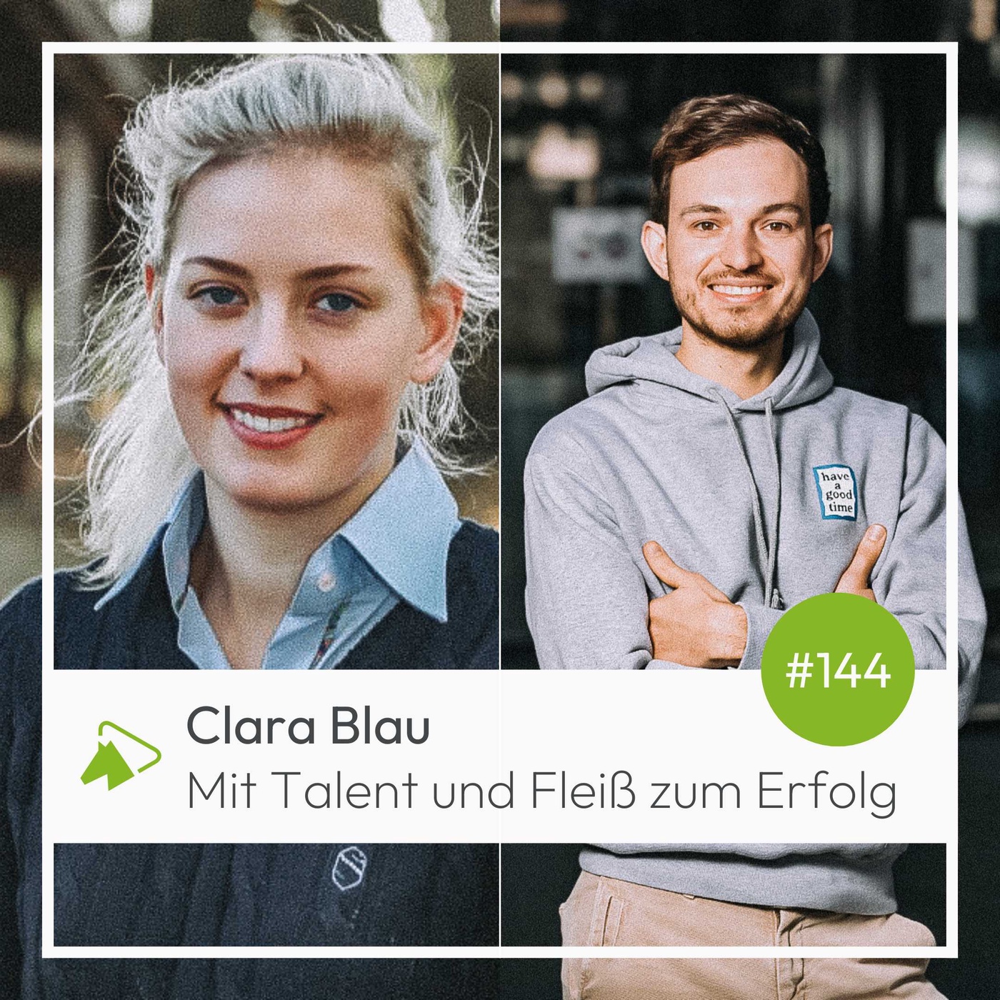 #144 mit Nachwuchs-Springhoffnung Clara Blau