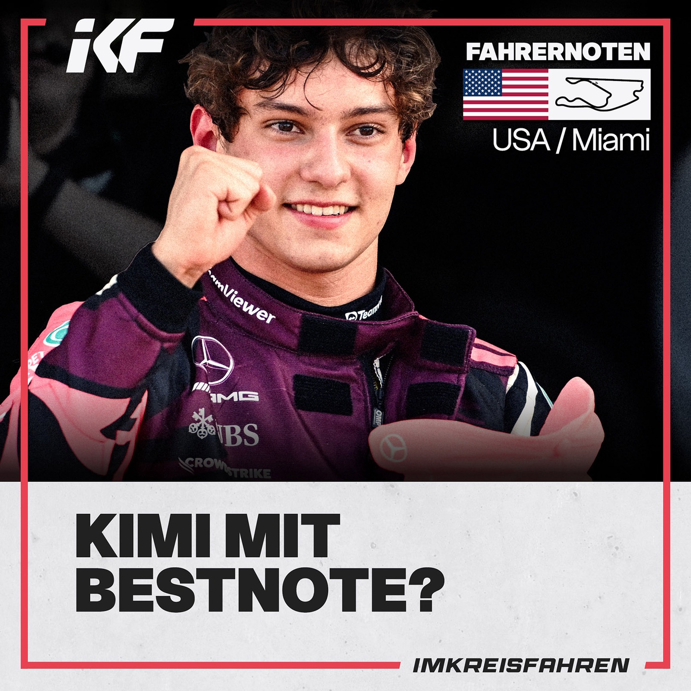 Kimi mit Bestnote? | Fahrernoten Miami