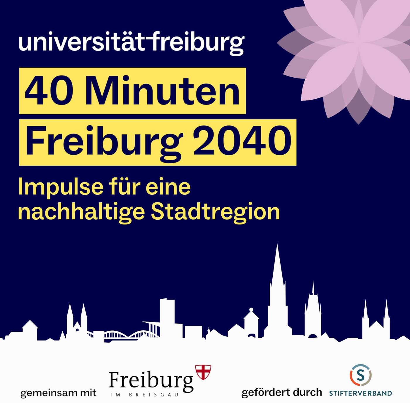 40 Minuten Freiburg 2040: Impulse für eine nachhaltige Stadtregion