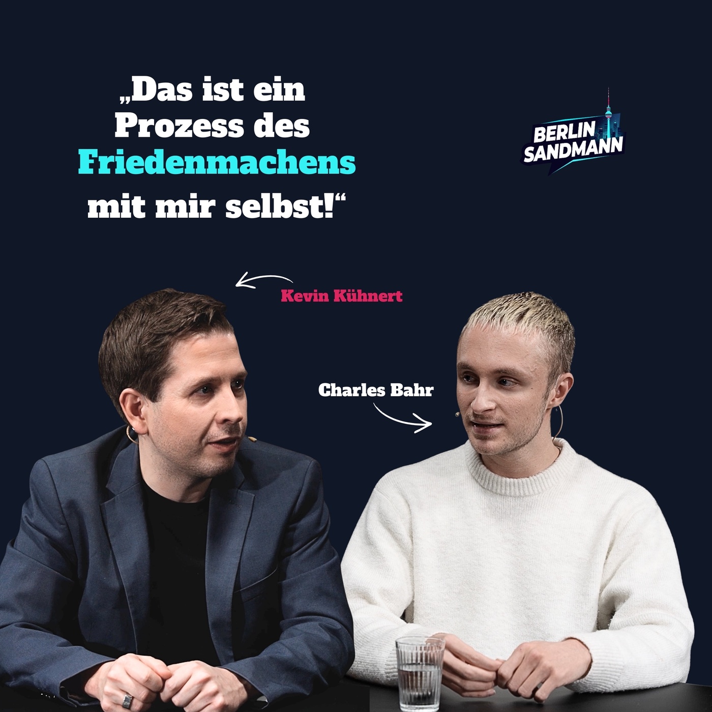 Kevin Kühnert und Charles Bahr diskutieren über die Rente, Radikalismus und Glück
