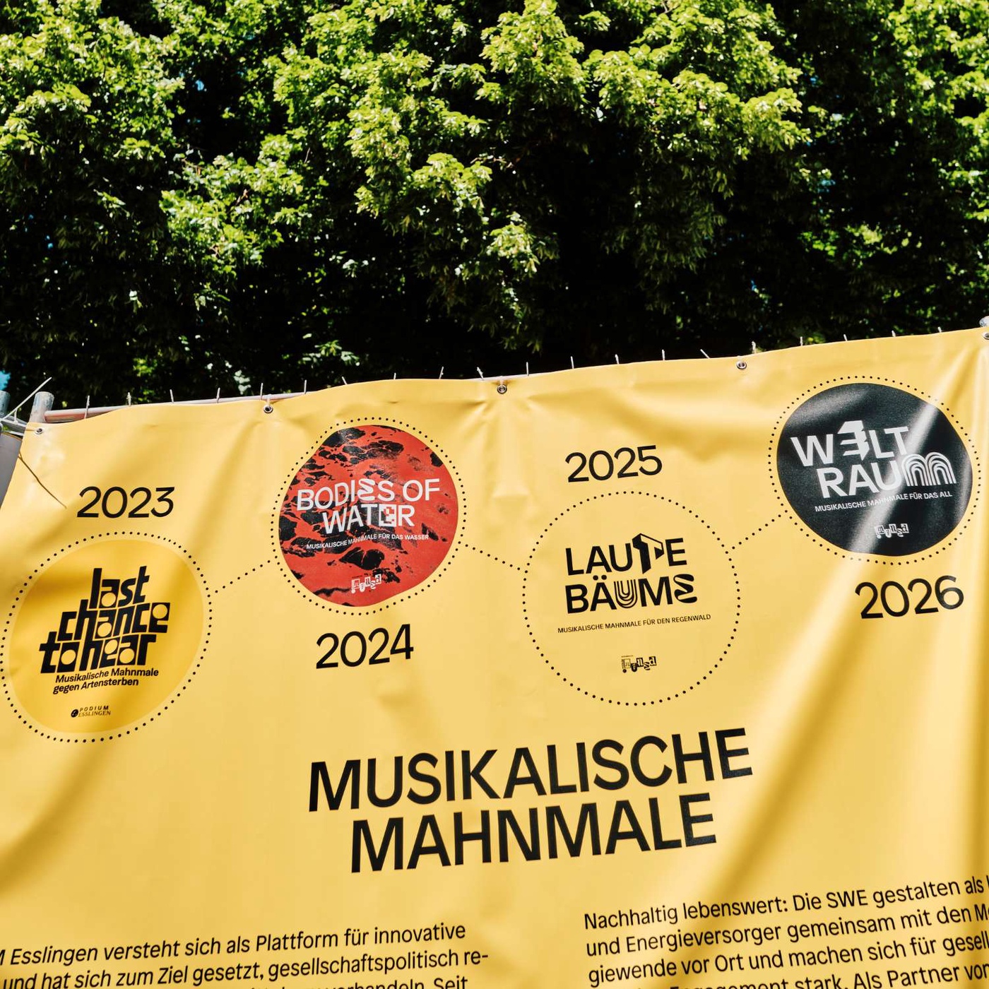 MUSIKALISCHE MAHNMALE