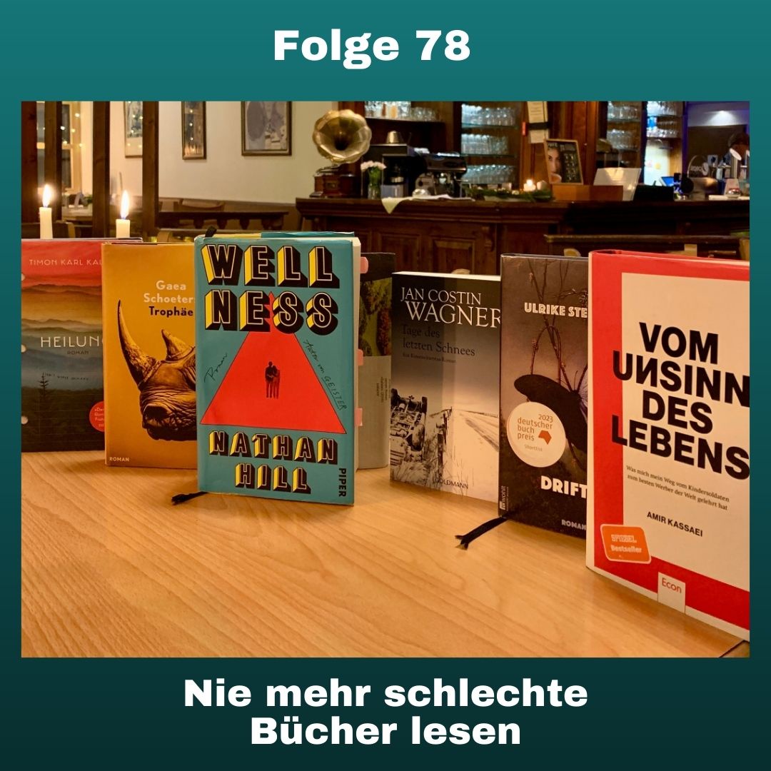 Folge 78 mit den besten Büchern des Jahres 2024