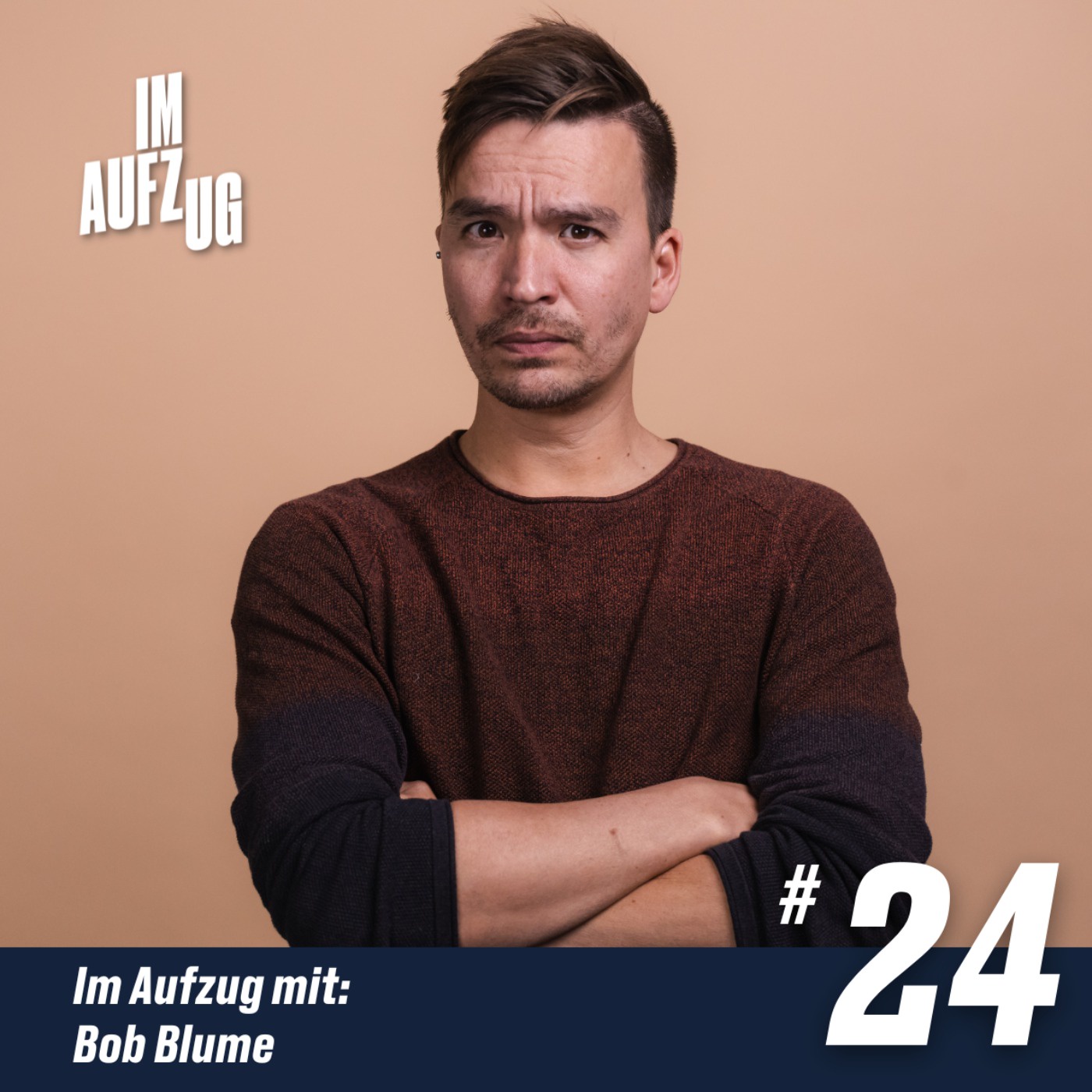 Im Aufzug mit Bob Blume