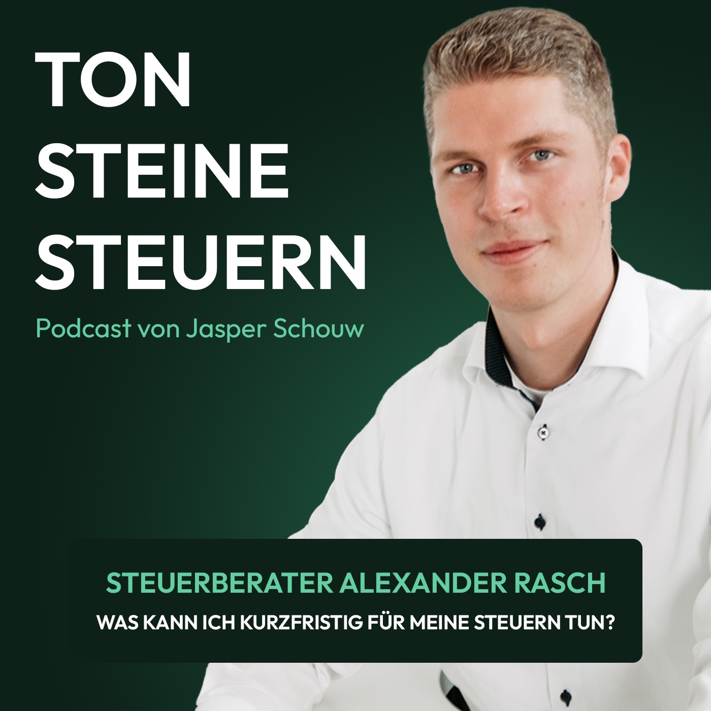 Mit Steuerberater Alexander Rasch: Was kann ich kurzfristig für meine Steuern tun