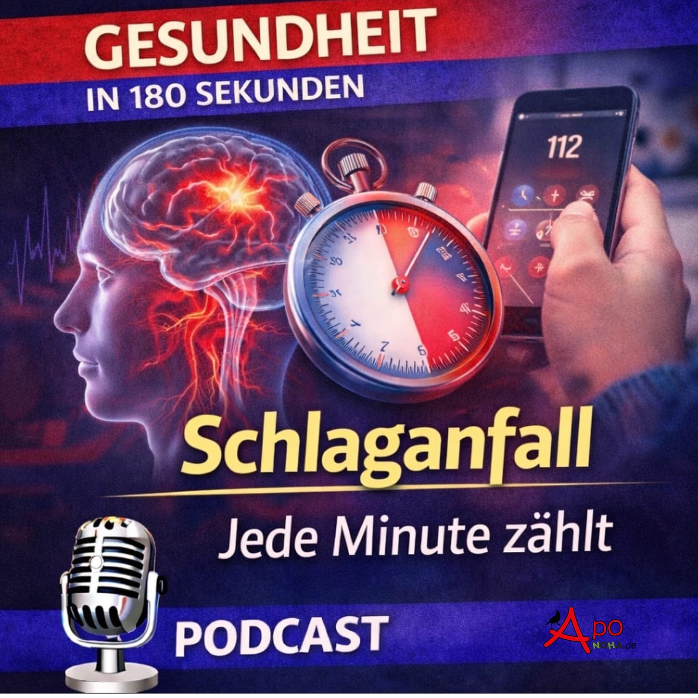 Schlaganfall erkennen – jede Minute zählt