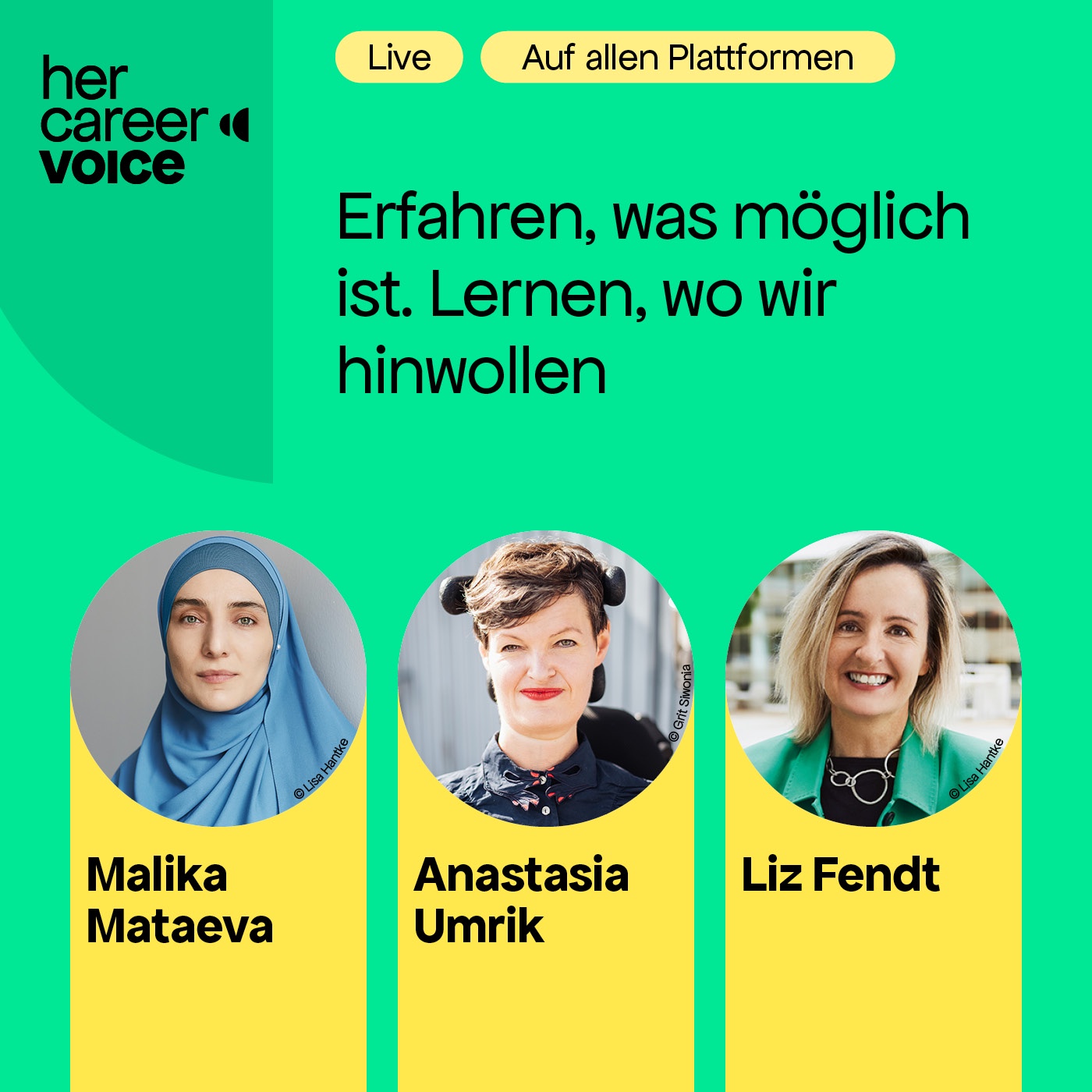 Erfahren, was möglich ist. Lernen, wo wir hinwollen