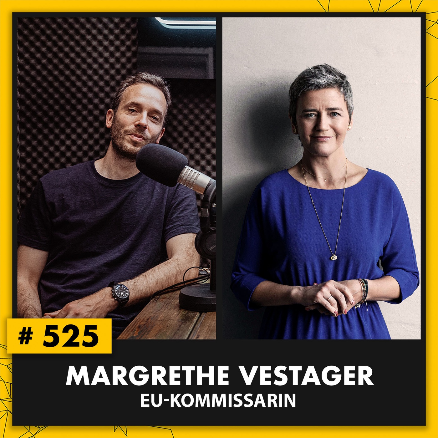 OMR #525 mit EU-Kommissarin Margrethe Vestager