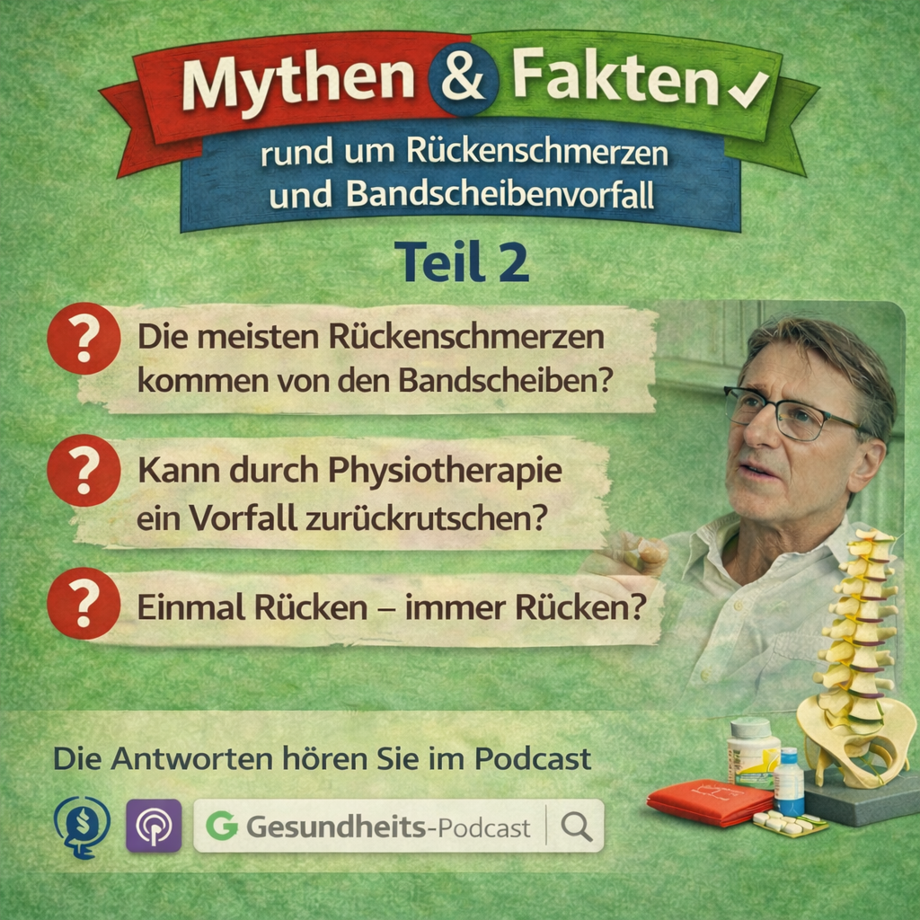 Mythos oder Fakt? – Die Wahrheit über Rückenschmerzen und Bandscheibenvorfälle Teil 2