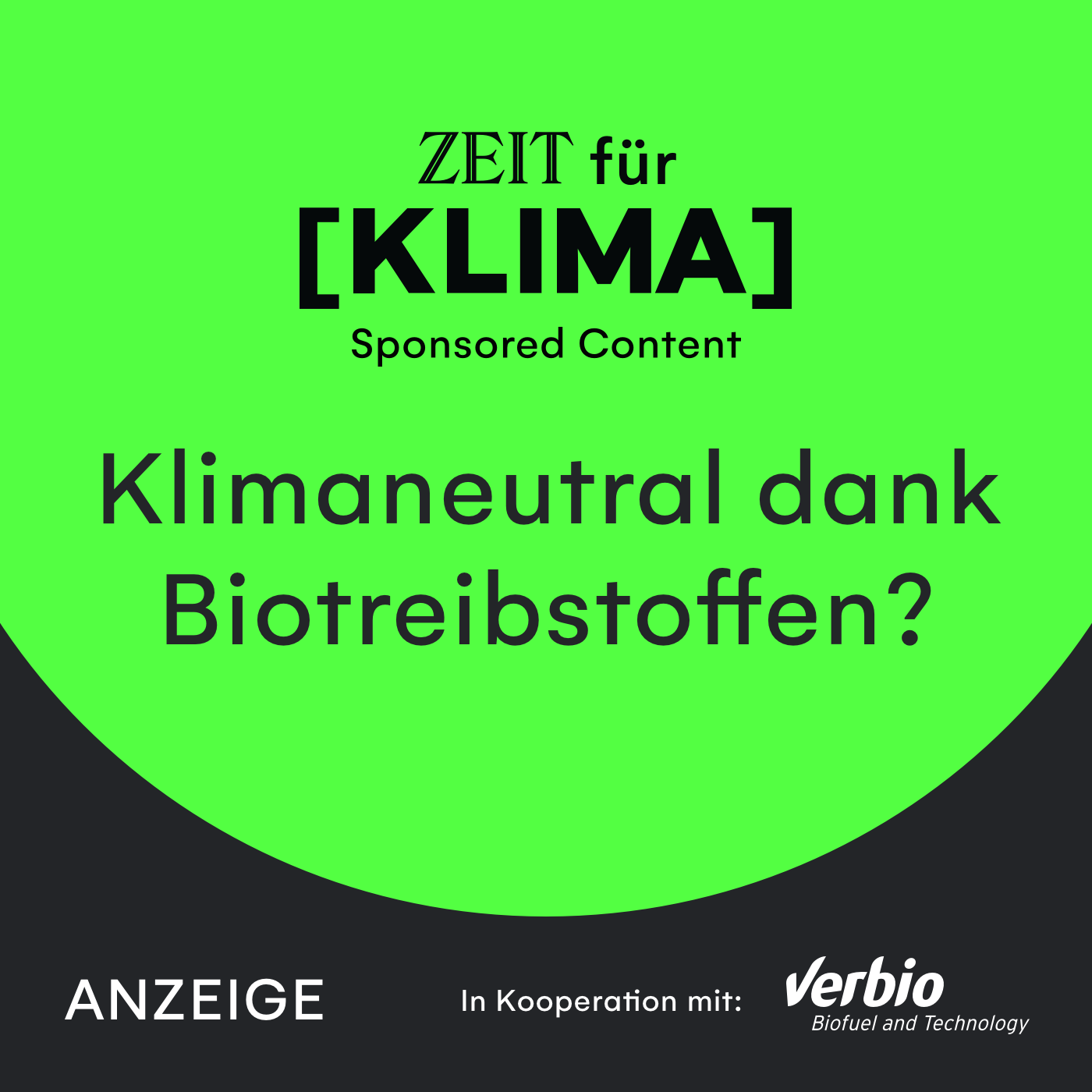 Klimaneutral dank Biotreibstoffen?