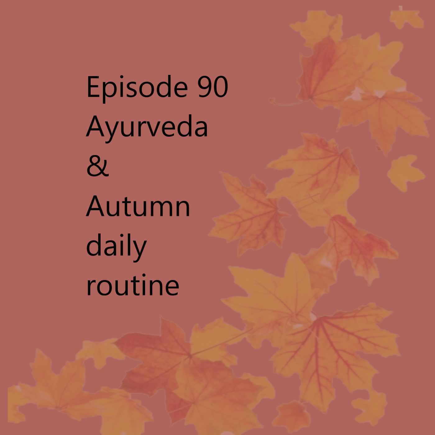 Episode 90 Autumn daily routine