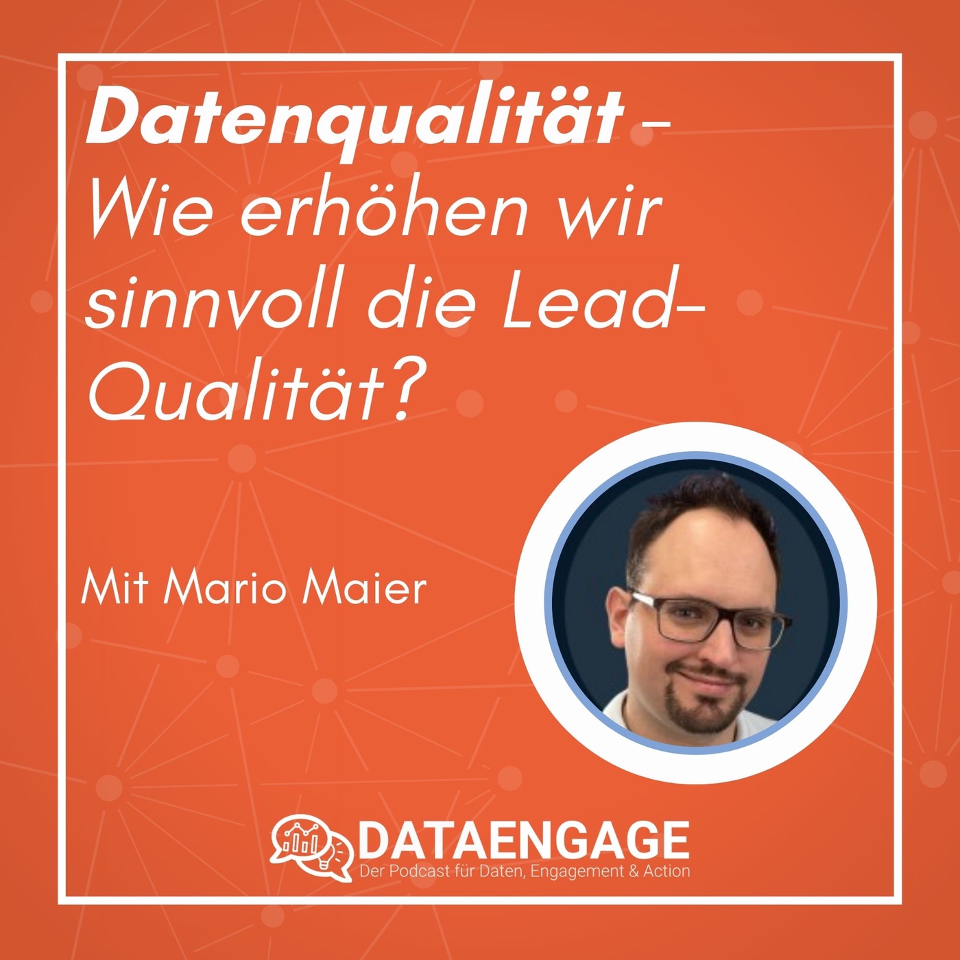 Datenqualität - Wie erhöhen wir sinnvoll die Lead-Qualität? mit Mario Maier