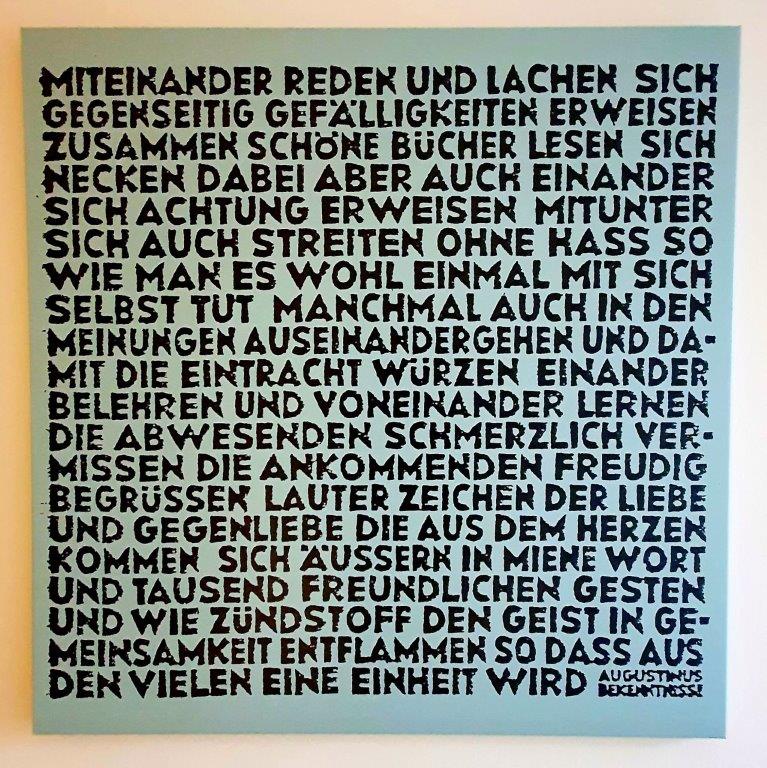 Im Glauben an den lebendigen Gott nicht allein