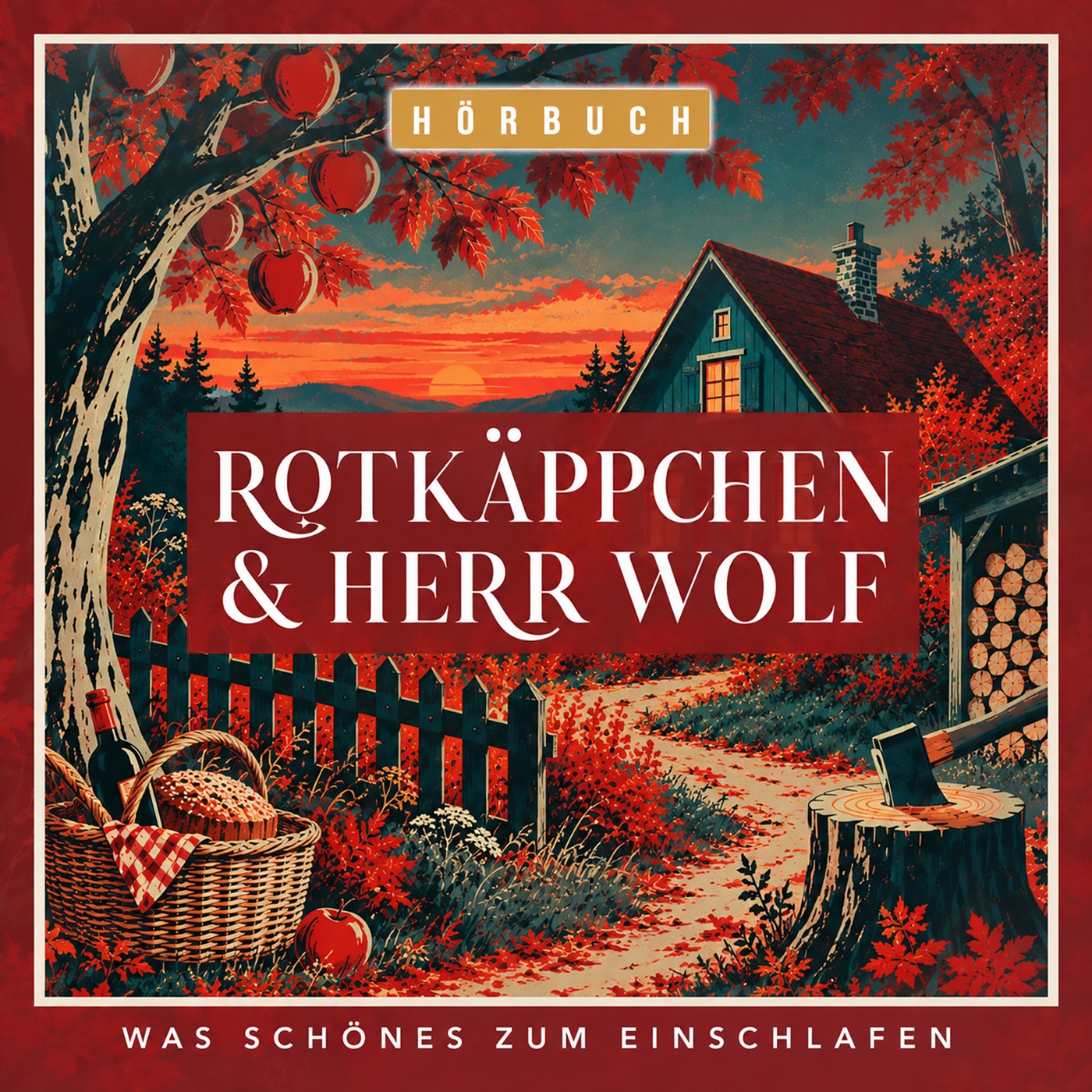 Rotkäppchen und Herr Wolf (Hörbuch zum Entspannen & Einkuscheln)