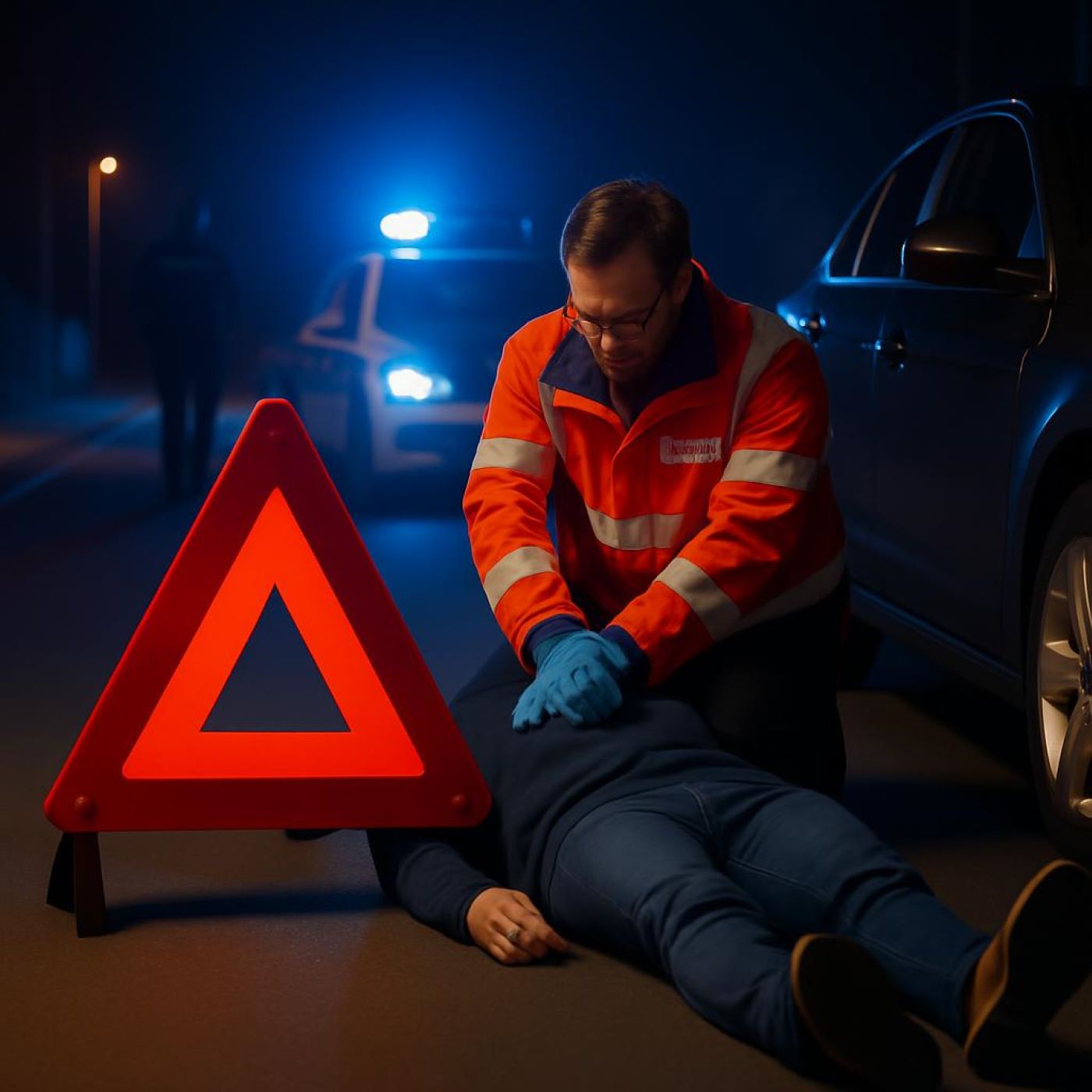 Tödlicher Unfall: Mann wird von eigenem Auto überrollt | Blaulicht Update Würzburg: