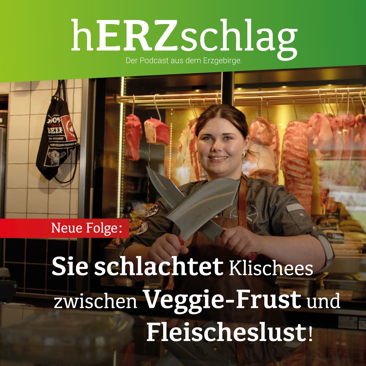 Sie schlachtet Klischees zwischen Veggie-Frust und Fleischeslust!