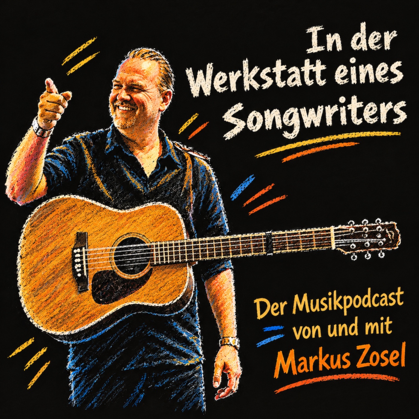 In der Werkstatt eines Songwriters - Der Musikpodcast von und mit Markus Zosel