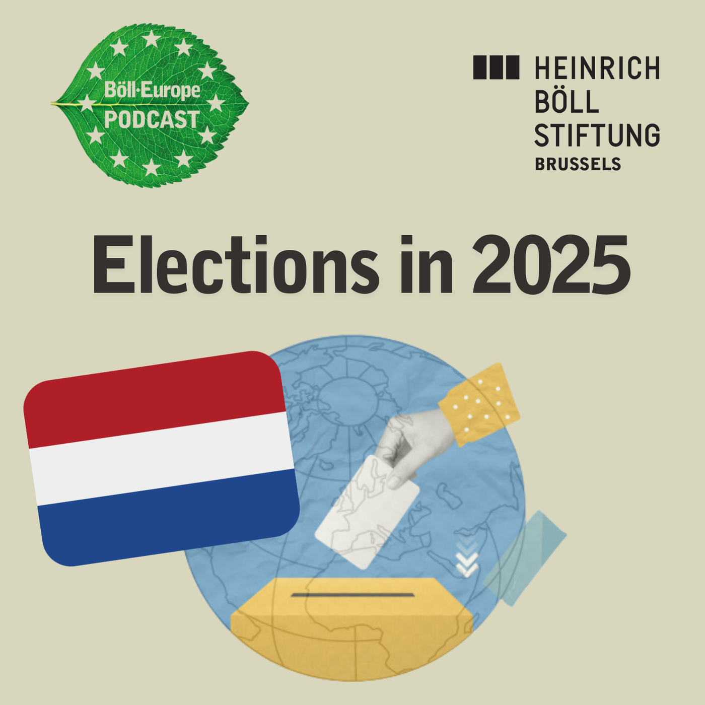 Böll·Europe Podcast - 2025 parliamentary election in the Netherlands 🇳🇱