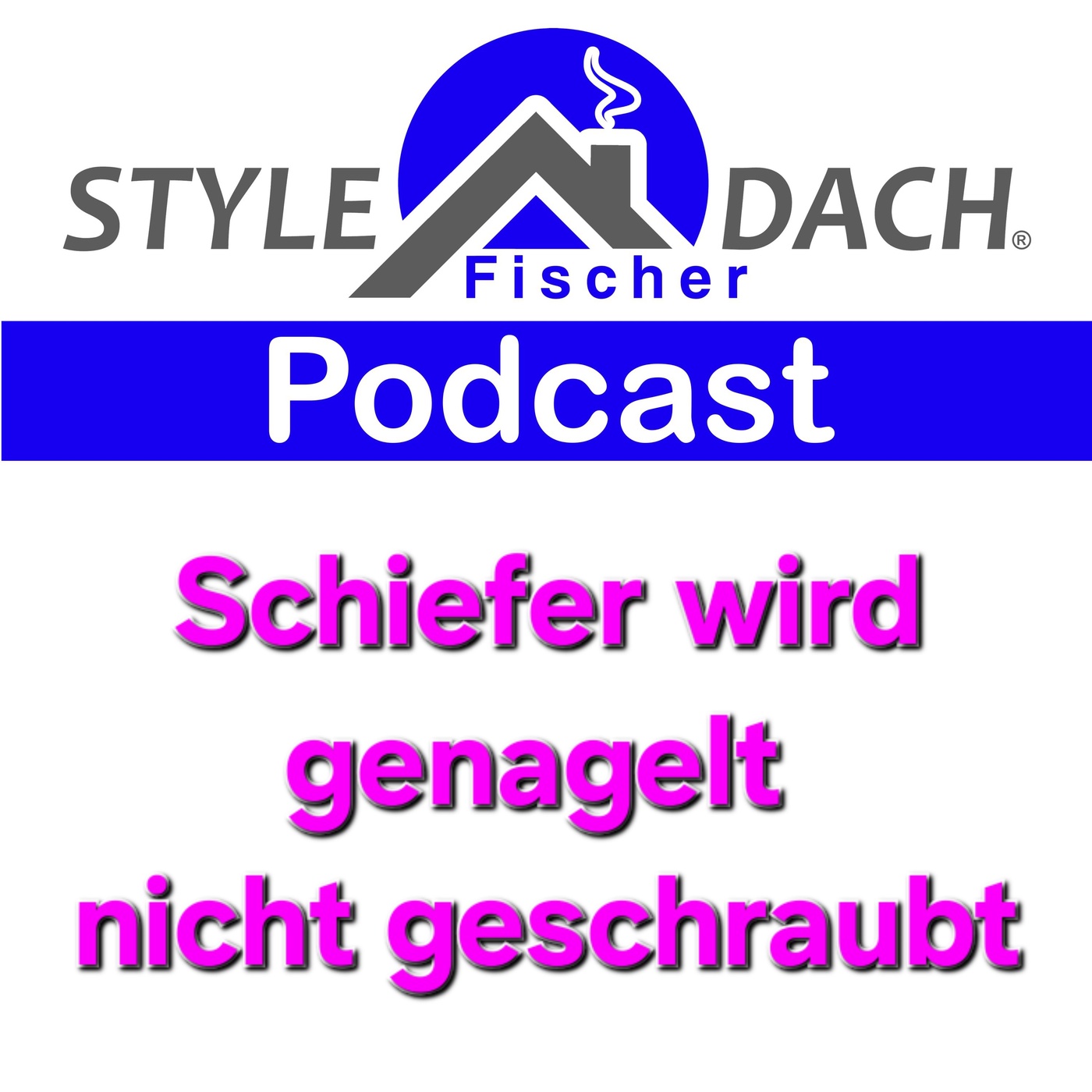 Warum wird Schiefer genagelt und nicht geschraubt?