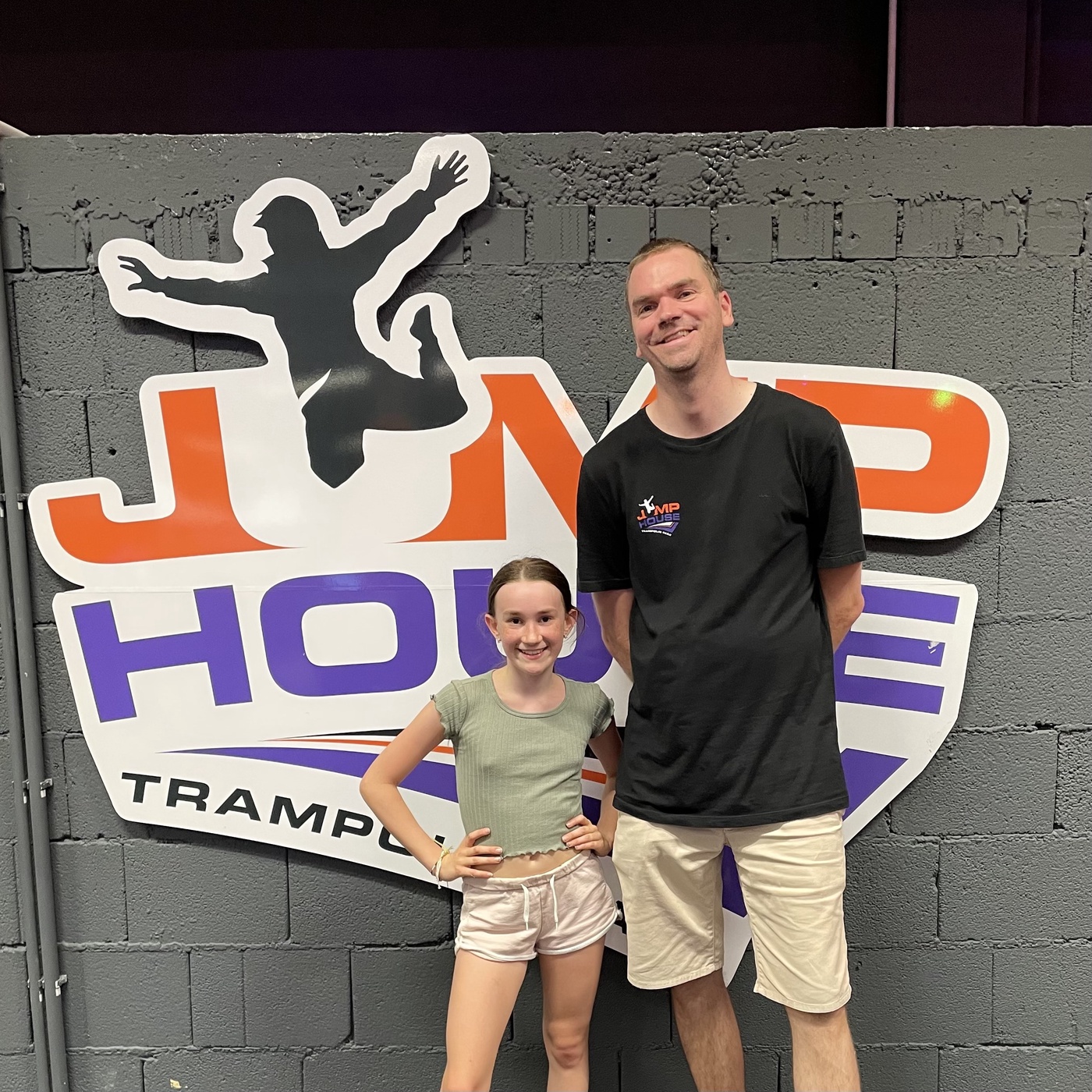 Luisa war im JUMP House!