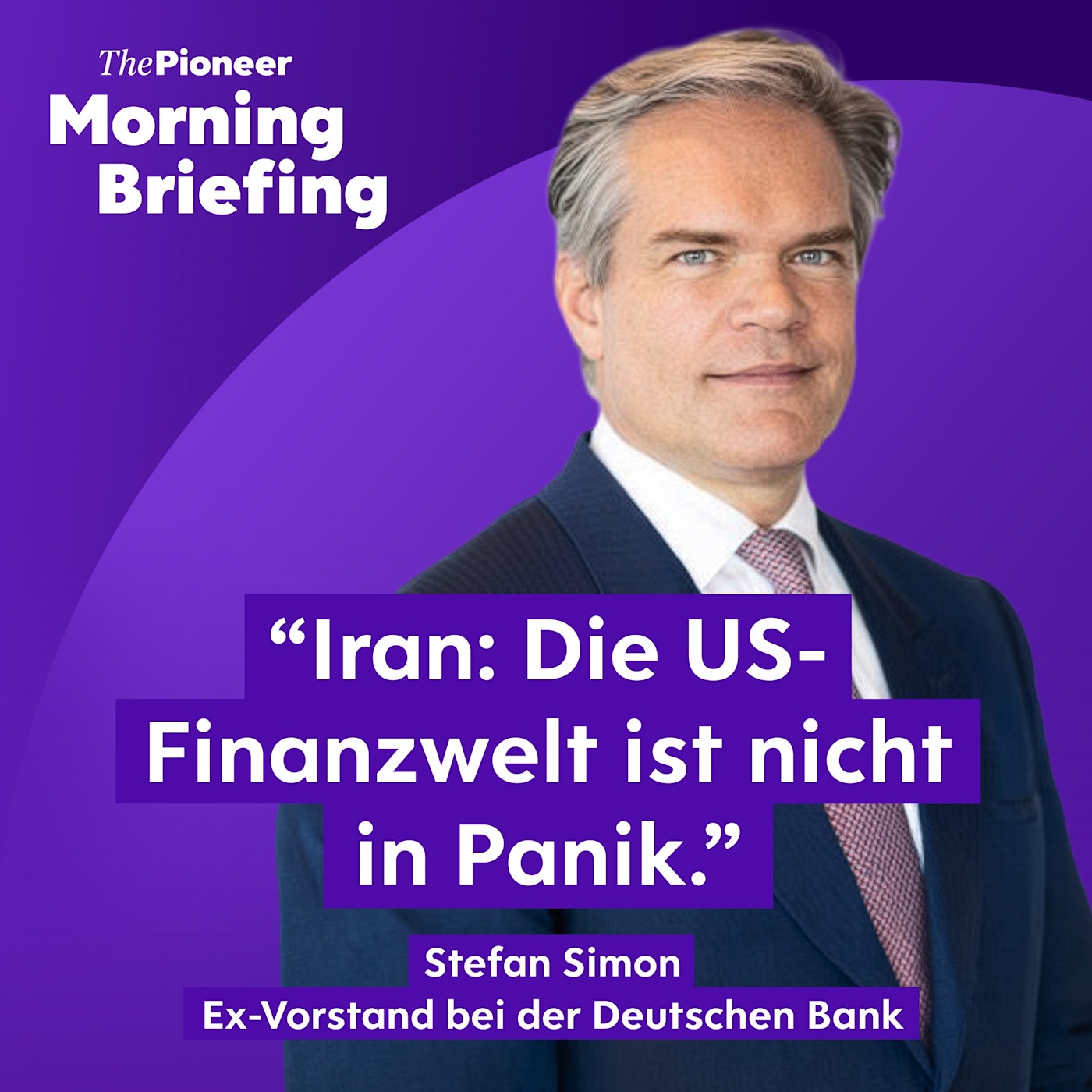 Ex-Deutsche-Bank-Vorstand über Wallstreet und Trump | Rhein kritisiert Steinmeier | Klingbeil