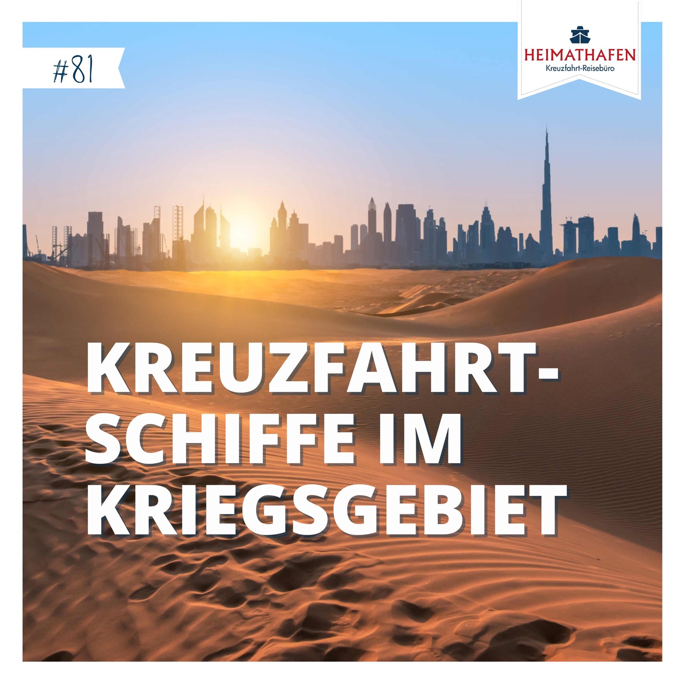 #81 | Kreuzfahrtschiffe im Kriegsgebiet: Was nun?