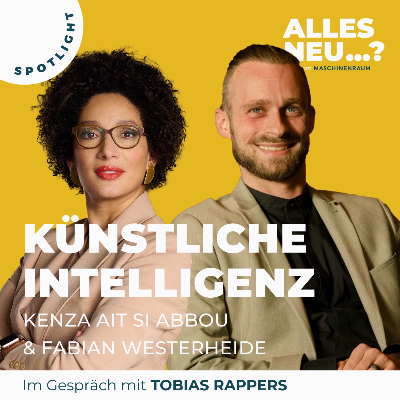 Spotlight | Kenza Ait Si Abbou & Fabian Westerheide: KI im Familienunternehmen – so wird sie wirklich wirksam