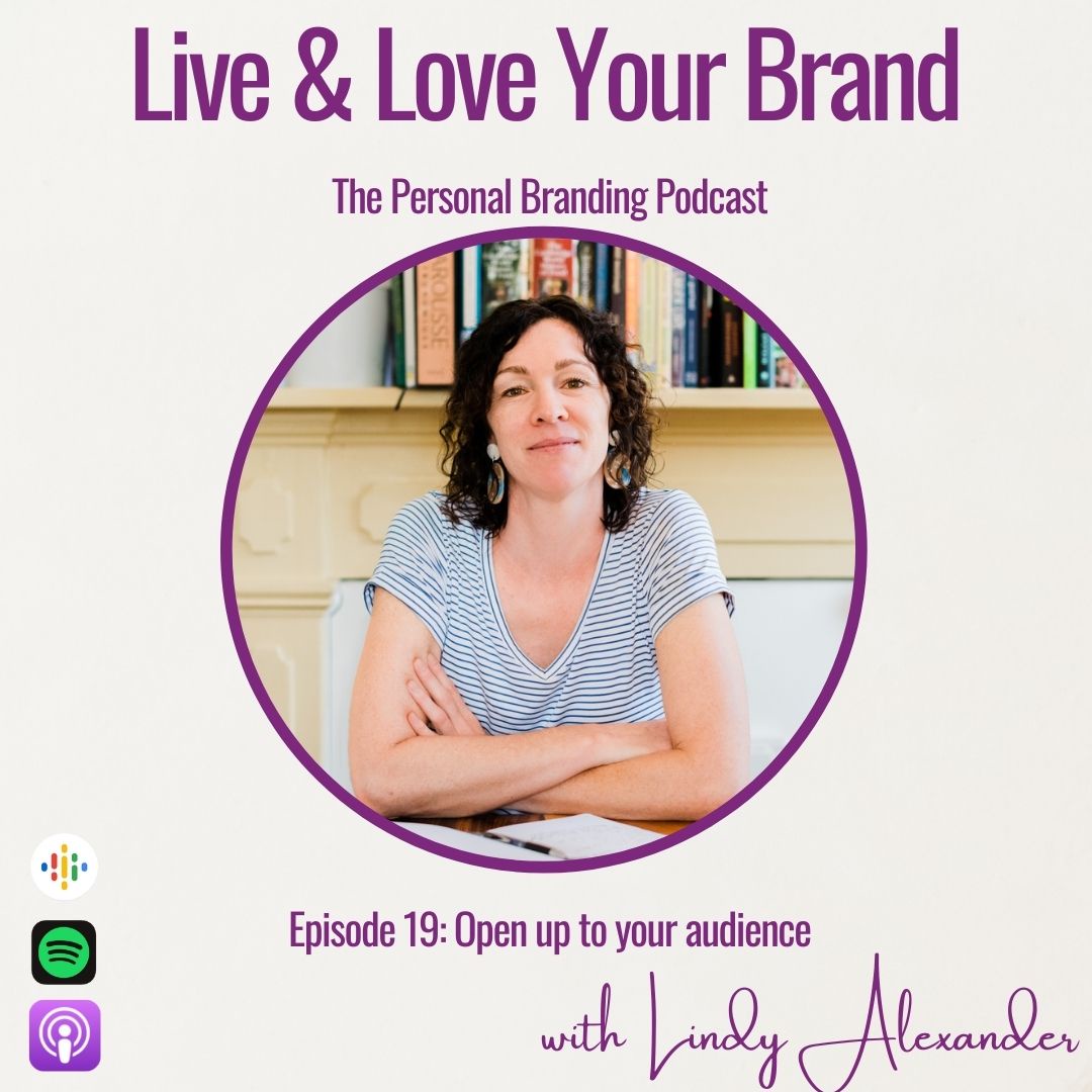 Open up to your audience with Lindy Alexander