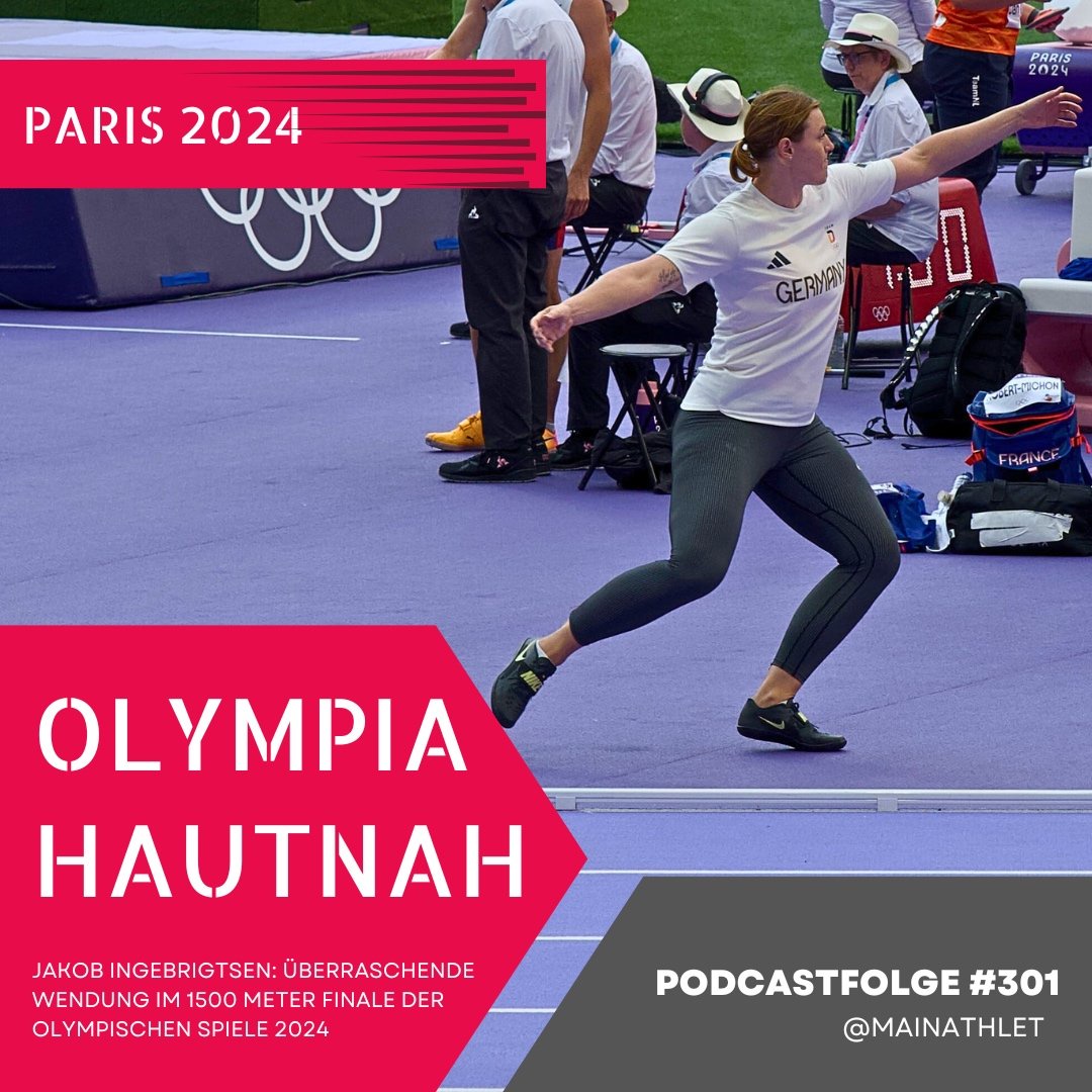 Ep.301 – Olympische Spiele 2024 - Jakob Ingebrigtsen: Überraschende Wendung im 1500 Meter Finale 