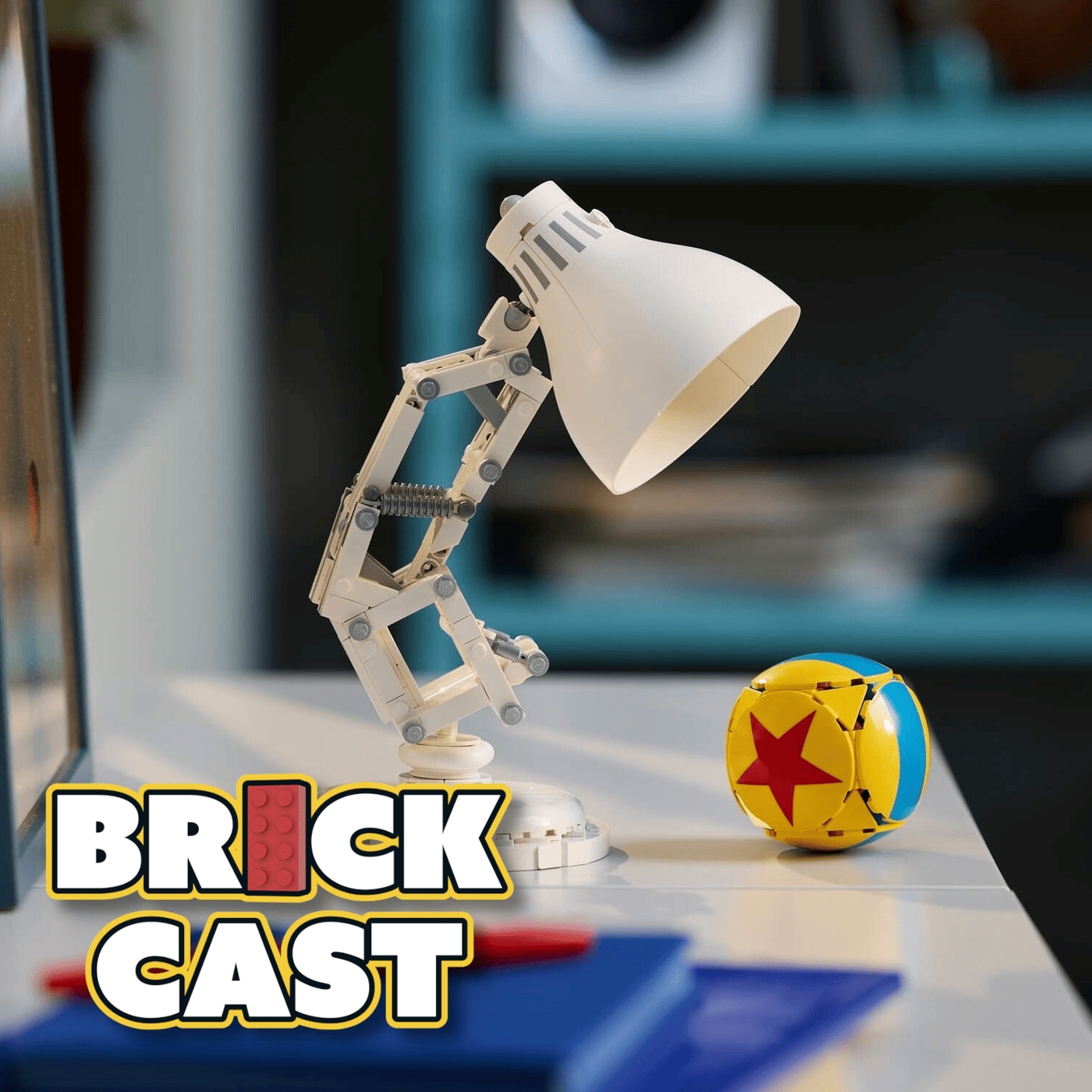 LEGO hat die Lampe an