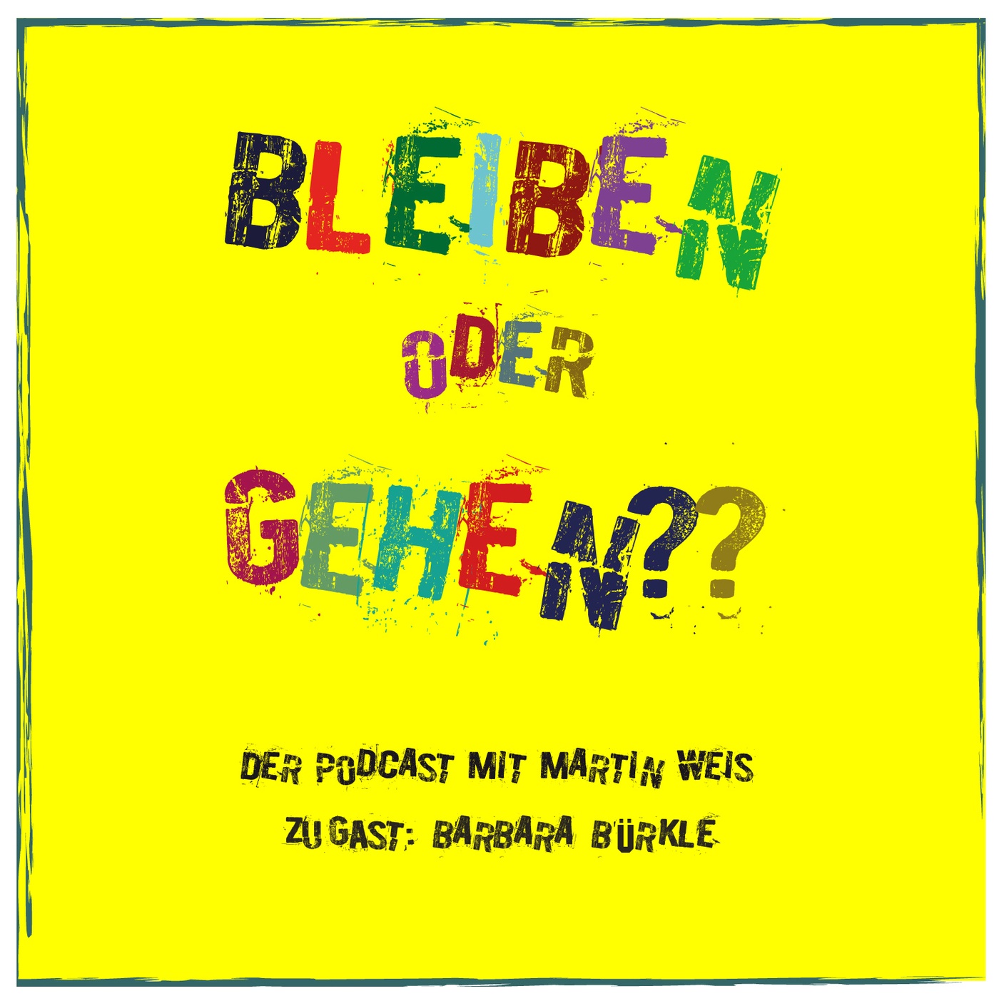 22. Bleiben oder Gehen mit Barbara Bürkle und warum sie mit dem Zug zur Arbeit fährt