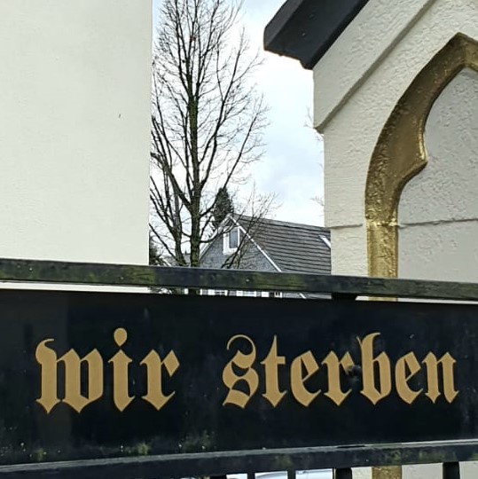 Lass uns bedenken, dass wir endlich sind - auf das wir endlich sind!