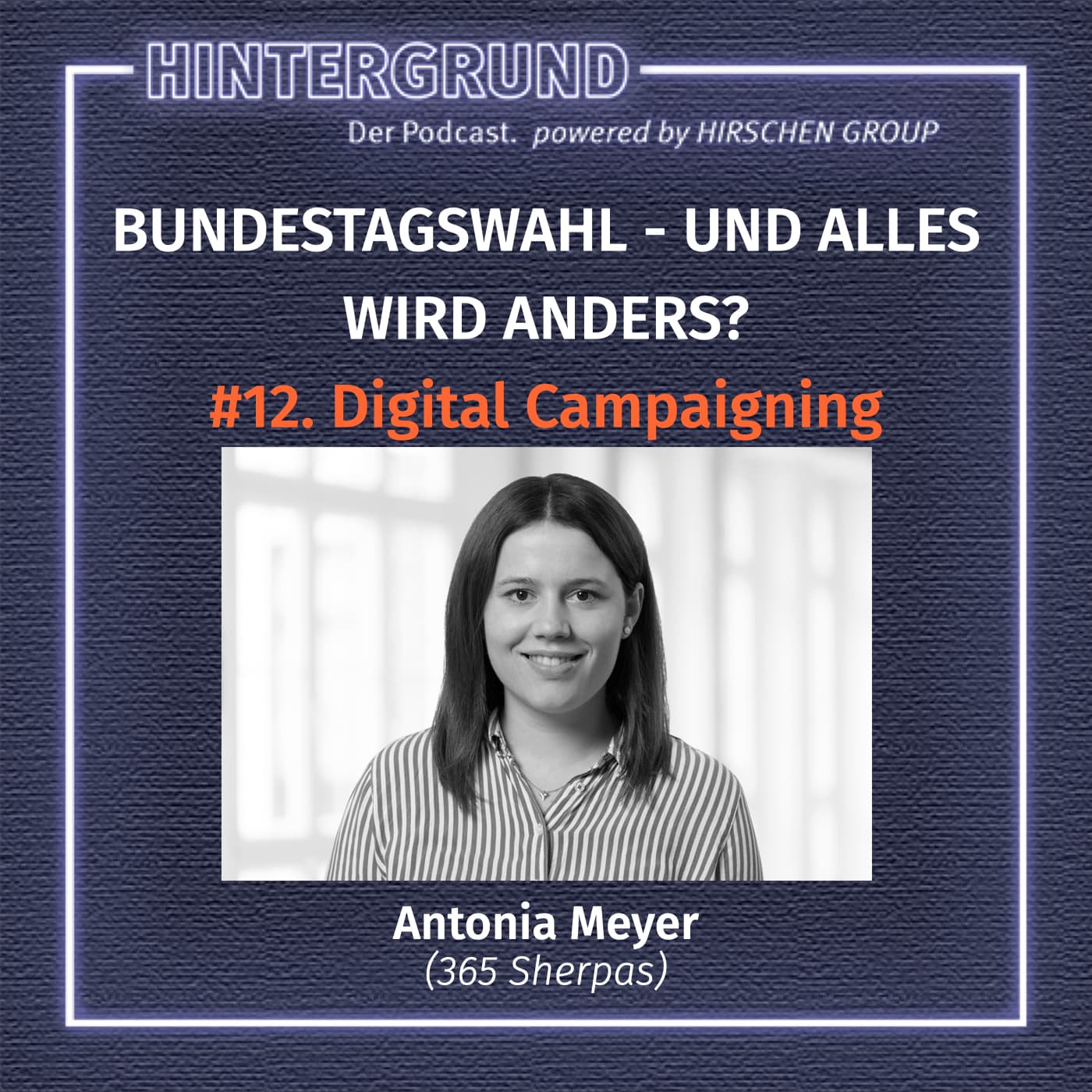 #12. Antonia Meyer über Digital Campaigning und datenbasierte Politische Kommunikation