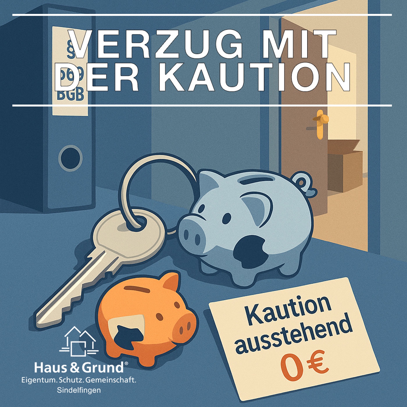 Verzug mit der Kaution