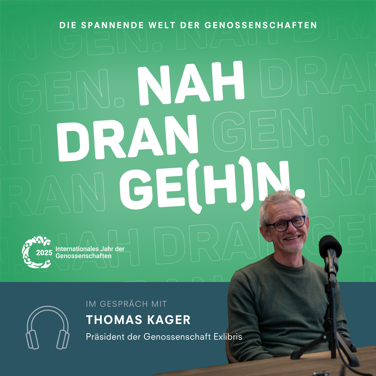 „Wir verlieren jeden Tag Leserinnen und Leser“ – Thomas Kager im neuen Podcast „Nah.dran.ge(h)n.“