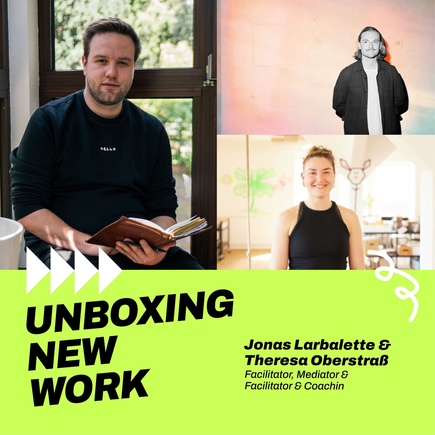 #205 Vom Smalltalk zum echten Austausch: Die Methodik guter Netzwerk-Formate mit Jonas Larbalette und Theresa Oberstraß