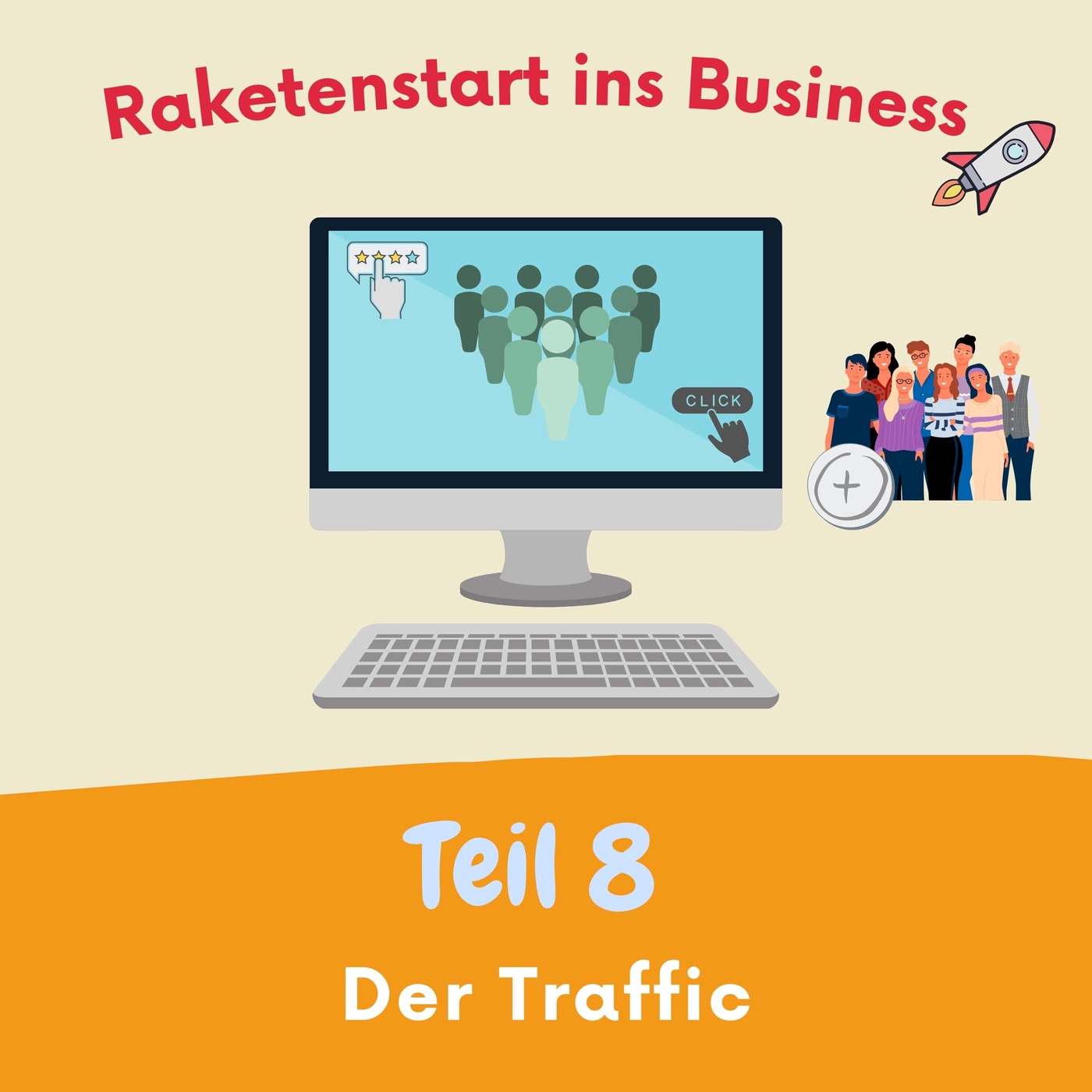 Stets genug Traffic um mit Deinem Marketing Geld im Internet verdienen zu können (8/9)