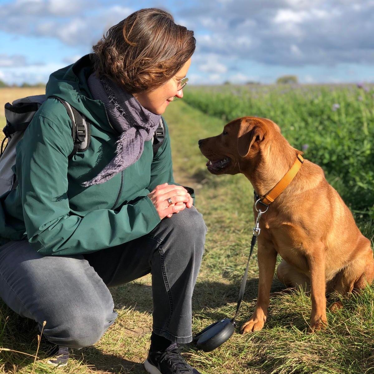 Fleischwurst statt Kuhmist - Laufen mit Hund, neu entdeckt. Eine Folge mit Sandra, endlich.