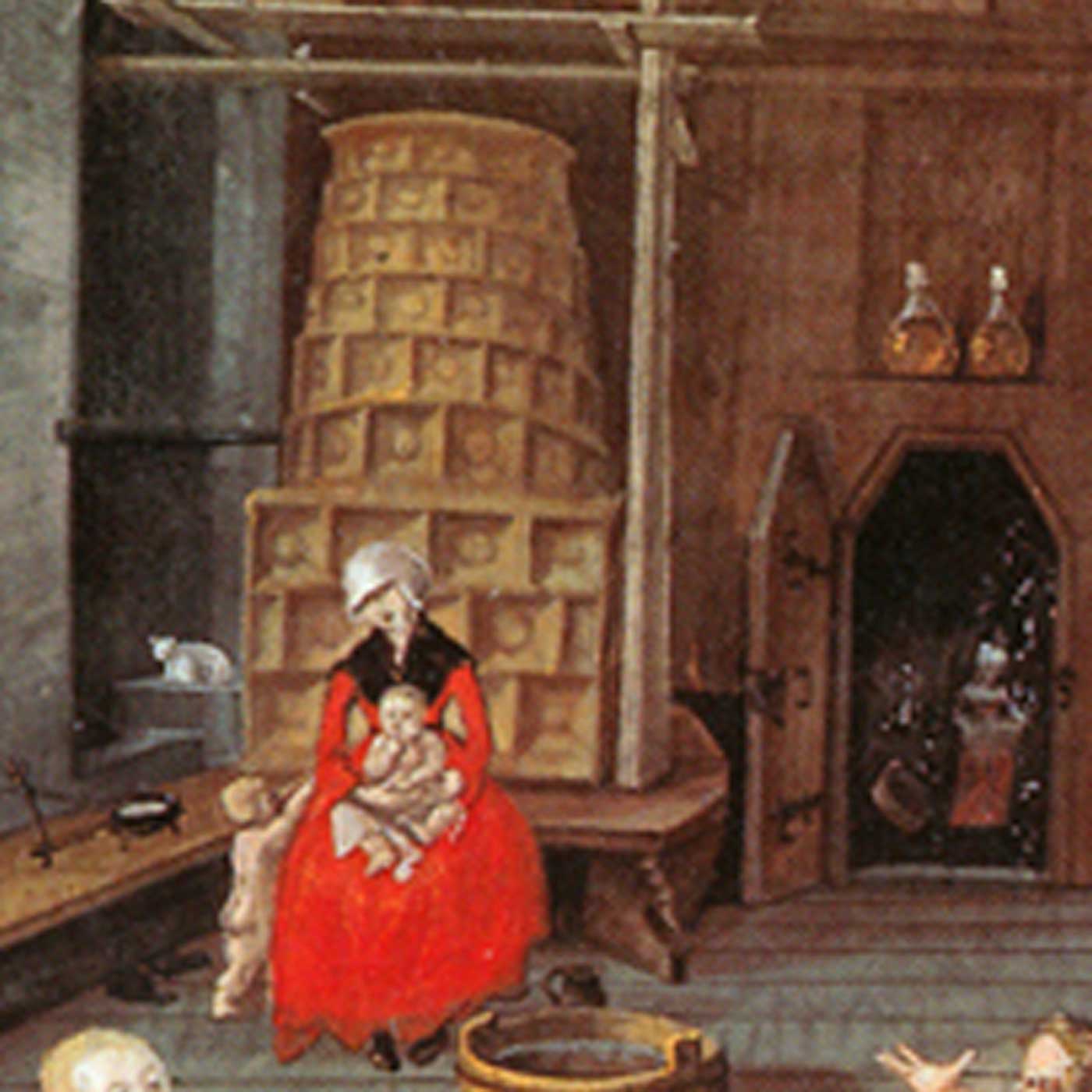 Technik im Mittelalter  - die Erfindung des Kachelofens