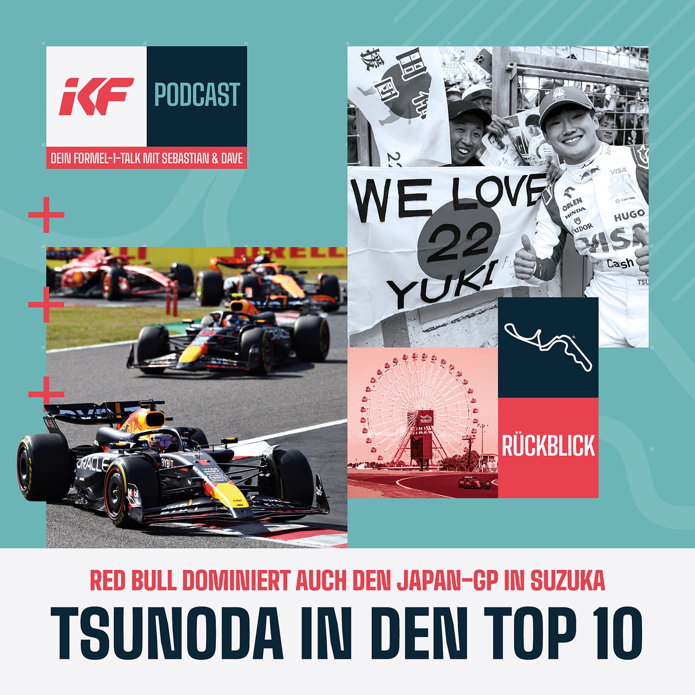 Die HIGHLIGHTS aus Suzuka: SUPER TSUNODA & Verstappen Festspiele!
