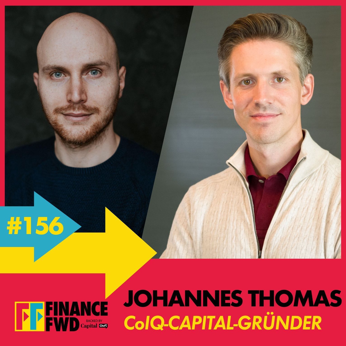 FinanceFWD #156 mit CoIQ-Capital-Gründer Johannes Thomas
