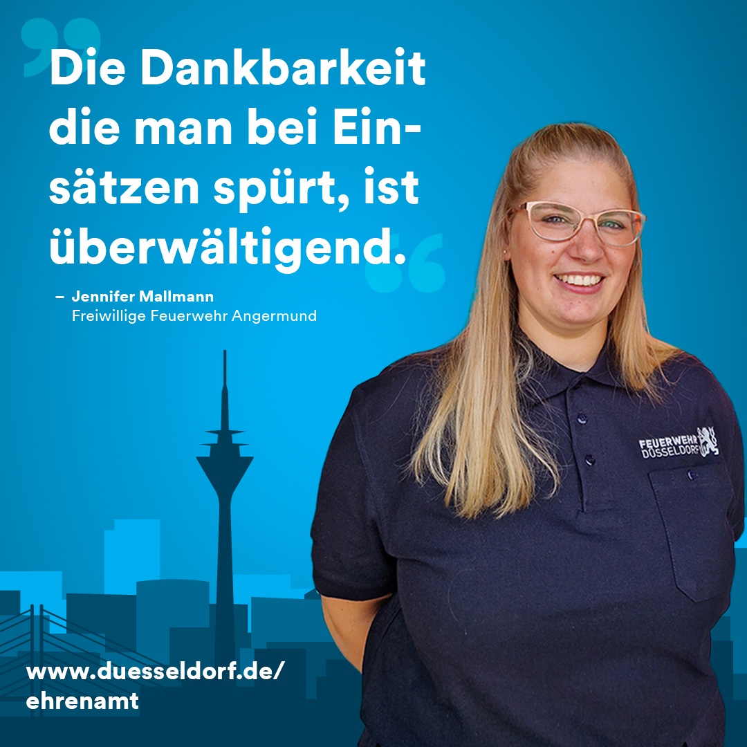Düsseldorf engagiert sich: Freiwillige Feuerwehr