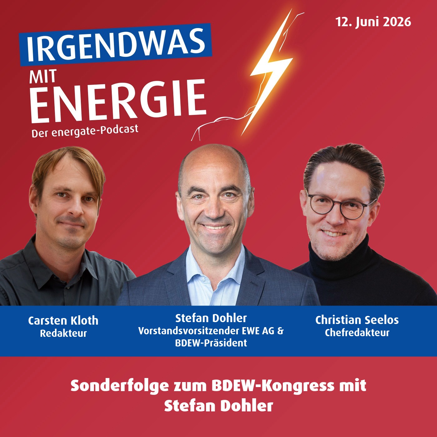 News-Update vom 12. Juni 2026 - Sonderfolge zum BDEW-Kongress mit Stefan Dohler
