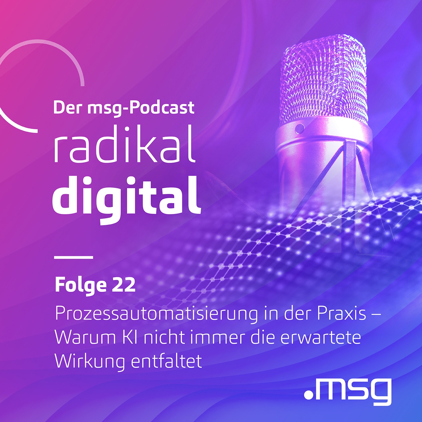 Folge 22: Prozessautomatisierung in der Praxis – warum KI nicht immer die erwartete Wirkung entfaltet