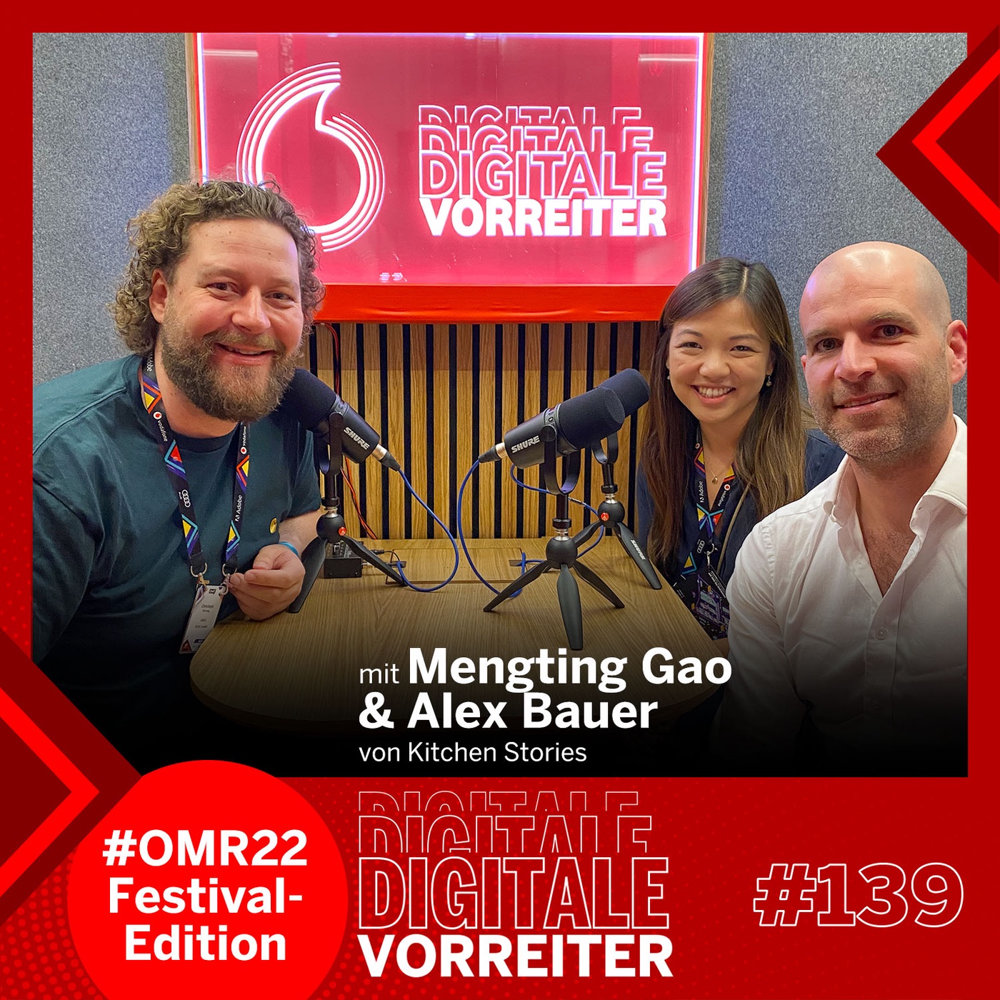 Digitale Geschichten aus der Küche - mit Mengting Gao und Alex Bauer von Kitchen Stories | OMR-Festival-Special