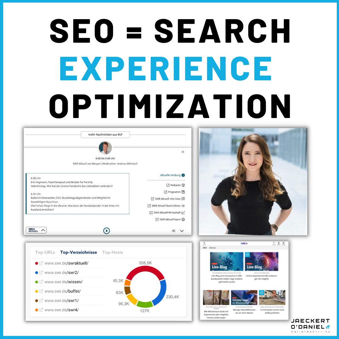 Wie der Südwestrundfunk (SWR) an Search Experience arbeitet: Interview mit Sarah Stein
