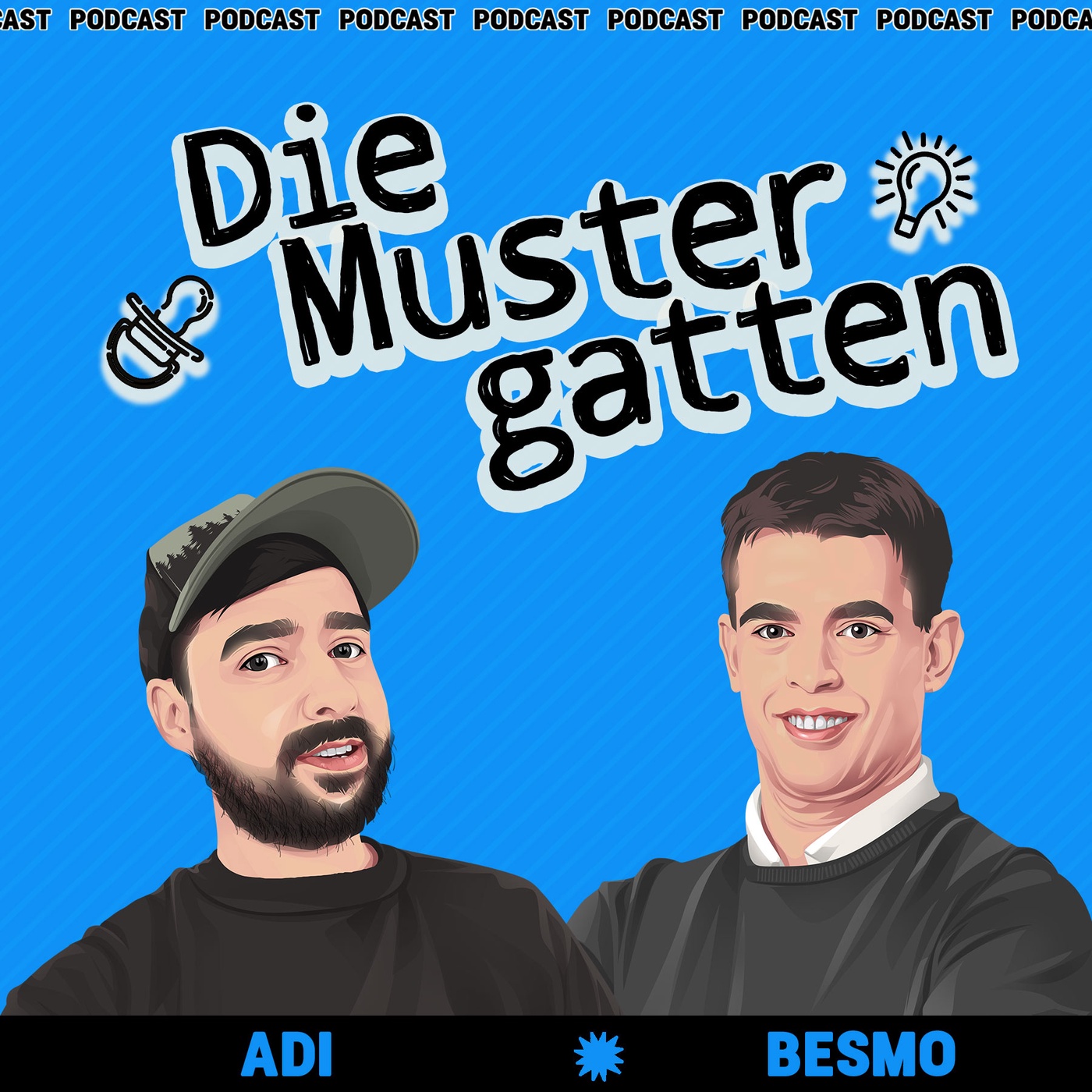 Eine Werbeikone zu Gast im Podcast