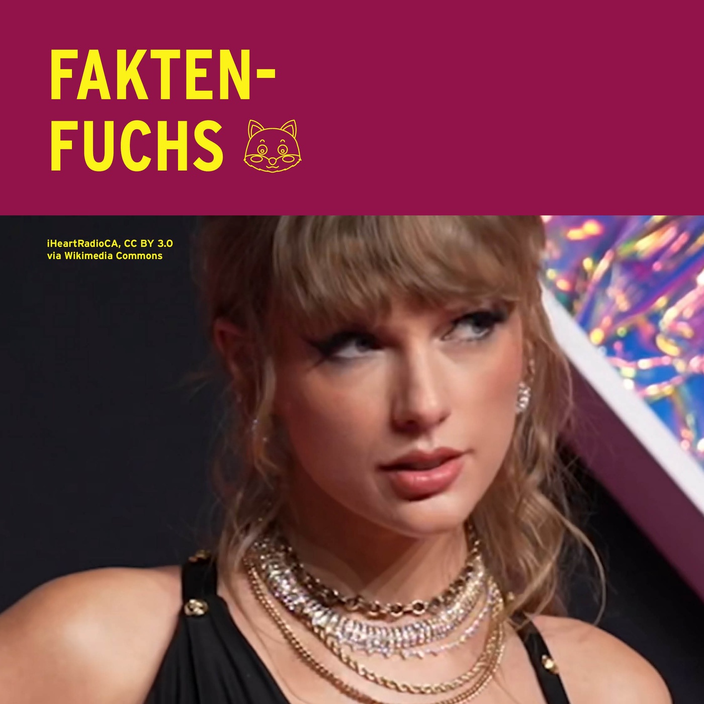 Faktenfuchs Taylor Swift