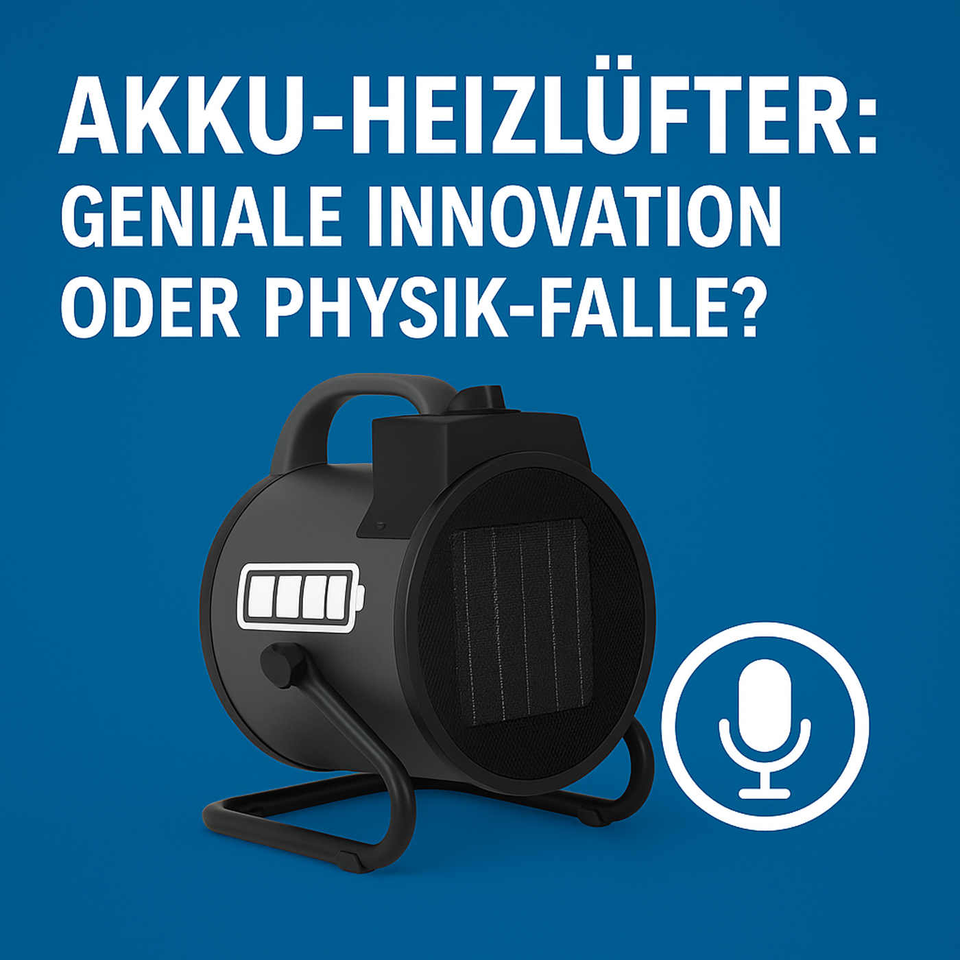 Akku-Heizlüfter: Geniale Innovation oder Physik-Falle?