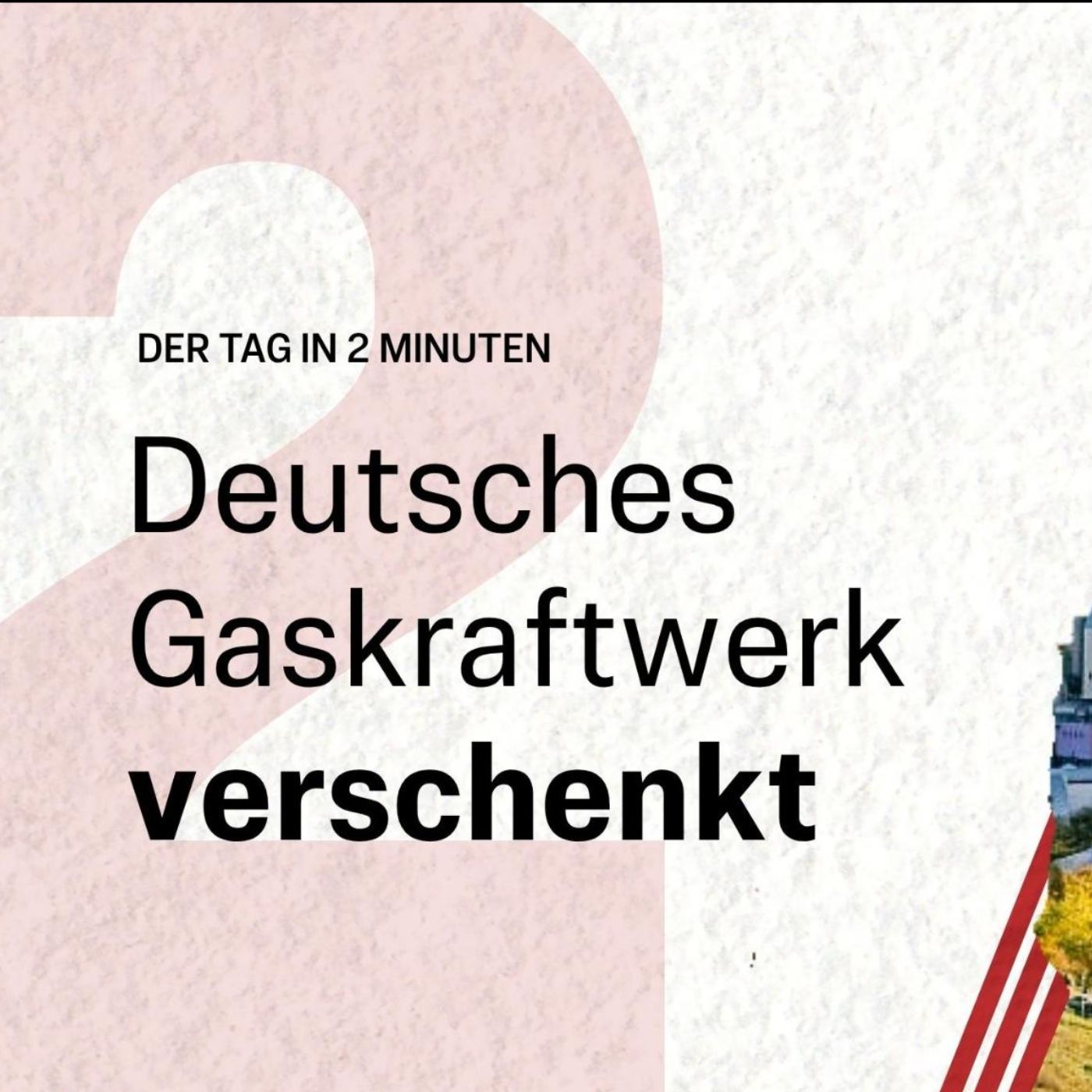 Gaskraftwerk aus Deutschland geht als Hilfe in die Ukraine | Der Tag in 2 Minuten